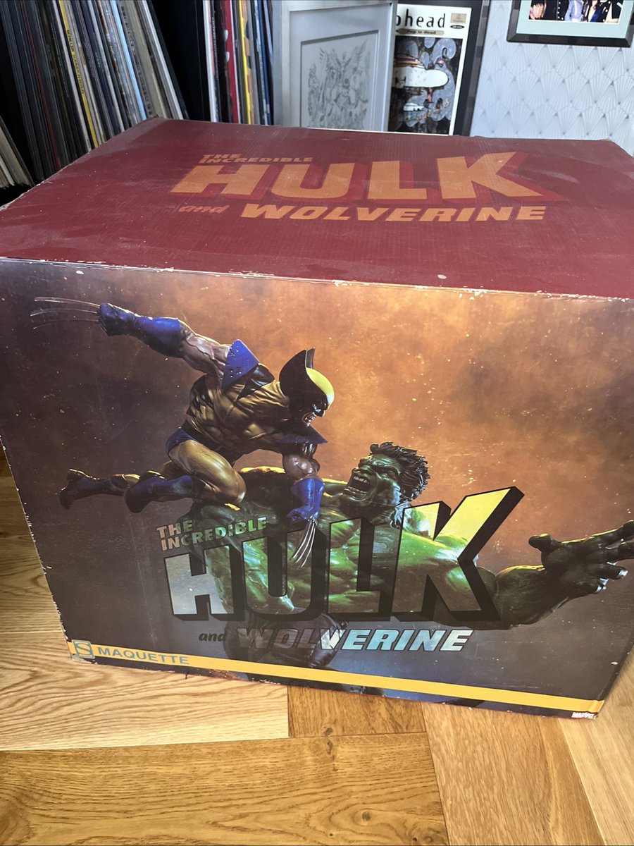 Marvel/Sideshow Hulk V Wolverine Maquette-This Is Awesome!

Ends Sat 21st Jun @ 12:31pm

ebay.co.uk/itm/1675870190…

#ad #comics #marvelcomic #imagecomics #dccomics