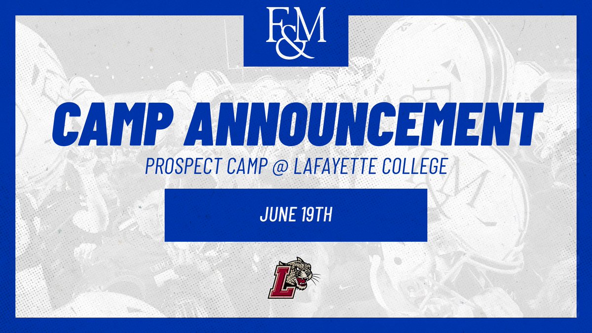 Coach_Handy73's tweet image. The @FandMFootball staff is excited to be attending the @LafColFootball Prospect Camp tonight! @Coach_Q41 @CoachMoore_99 @andrew_loucks #GoDips