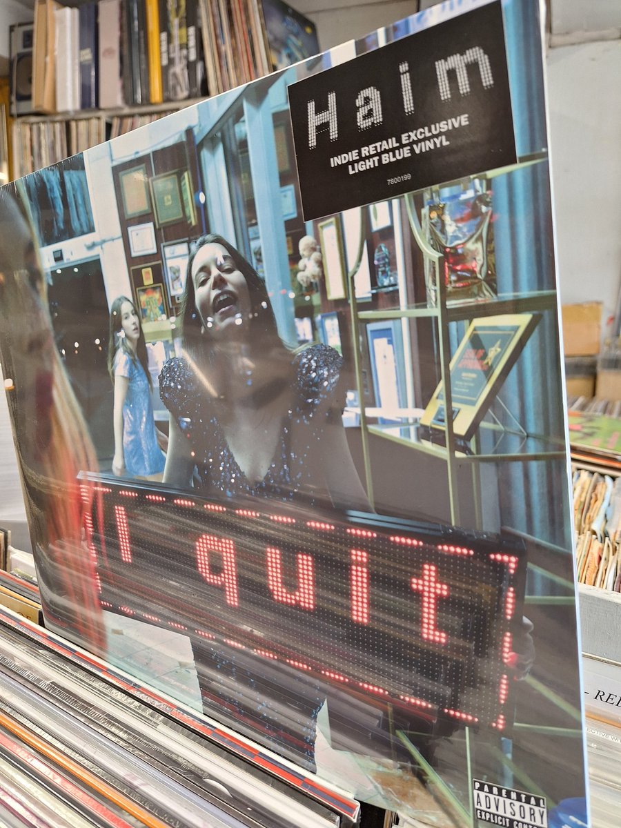 RCSheffield's tweet image. Haim - I Quit.
Out tomorrow.