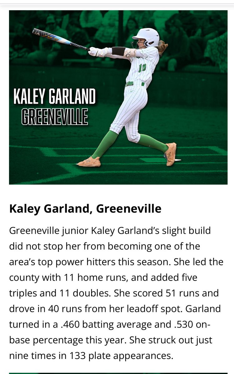 Kaley Garland #10 2026 (@kaleygarland10) on Twitter photo Thank you <a href="/GSportsZone/">GreeneSportsZone</a> for following us and the recognition!
<a href="/MarcWeekly/">Marc Weekly</a> <a href="/CuseSB/">Syracuse Softball</a> <a href="/LauraMatthews12/">Laura Matthews</a> <a href="/GretchenMead27/">Coach Gretchen</a> <a href="/CoachStanton/">Shonda Stanton</a> <a href="/whitjones25/">Whitney Jones</a> <a href="/BrookeOHair3/">Brooke Best-O'Hair</a> <a href="/Alea_Medina27/">LeLe †</a> <a href="/makaylab_22/">Makayla Bowman</a> <a href="/Trav_Hill33/">Travis Hill</a> <a href="/25FuryNational/">Fury National 2025 - Matthews</a> Thank you <a href="/GSportsZone/">GreeneSportsZone</a> for following us and the recognition!
<a href="/MarcWeekly/">Marc Weekly</a> <a href="/CuseSB/">Syracuse Softball</a> <a href="/LauraMatthews12/">Laura Matthews</a> <a href="/GretchenMead27/">Coach Gretchen</a> <a href="/CoachStanton/">Shonda Stanton</a> <a href="/whitjones25/">Whitney Jones</a> <a href="/BrookeOHair3/">Brooke Best-O'Hair</a> <a href="/Alea_Medina27/">LeLe †</a> <a href="/makaylab_22/">Makayla Bowman</a> <a href="/Trav_Hill33/">Travis Hill</a> <a href="/25FuryNational/">Fury National 2025 - Matthews</a>