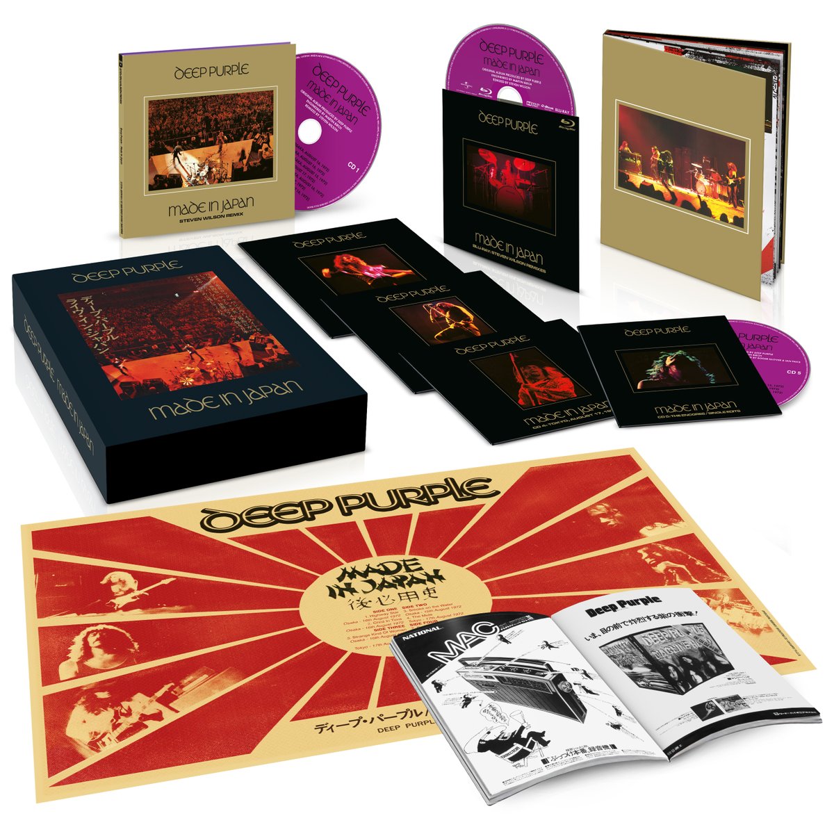 MusicTAP (@musictap) on Twitter photo UPDATE: Deep Purple To Celebrate Made In Japan With 5CD/BD Deluxe Edition Box Set:
musictap.com/2025/06/18/dee…
<a href="/_DeepPurple/">Deep Purple</a> <a href="/Rhino_Records/">Rhino Records</a> UPDATE: Deep Purple To Celebrate Made In Japan With 5CD/BD Deluxe Edition Box Set:
musictap.com/2025/06/18/dee…
<a href="/_DeepPurple/">Deep Purple</a> <a href="/Rhino_Records/">Rhino Records</a>