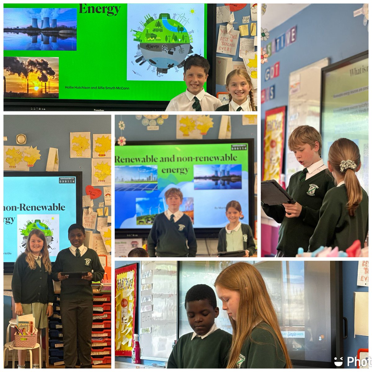 Renewable Energy Presentations
Miss Torrans' P6 pupils became energy experts researching and presenting their own projects on renewable and non-renewable energy sources.