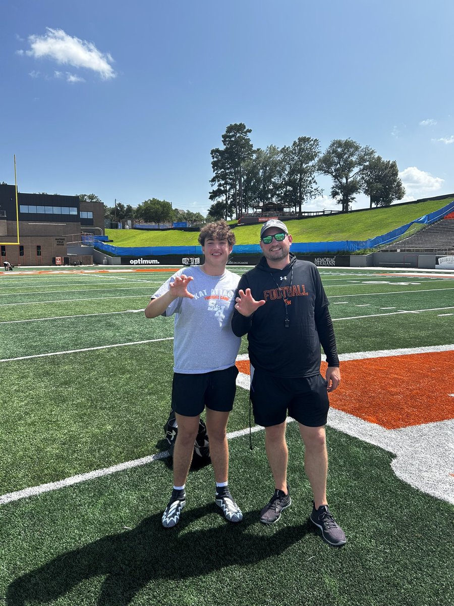 CharlieBarr43's tweet image. HAD A GREAT DAY AT @SamHoustonState
-Charted highest on FG
-Charted highest on Punt
@chrisroberson44 @NickGatto @Bobby_Joe_14 @CoachHaack09 @CoachRaisbeck @DevonMcPeek