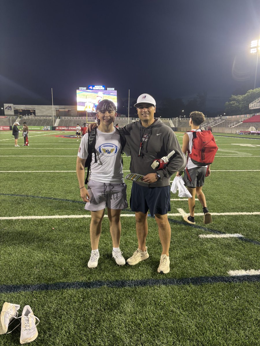Patrick Ciampa 2026 QB (@patrickciampa9) on Twitter photo Thank you to <a href="/CoachBCosh/">Billy Cosh</a> <a href="/CoachAdamLovan/">Adam Lovan</a> and the Stony Brook staff for a great camp yesterday. Can’t wait to build the relationship!
<a href="/CoachMartinoSBU/">Steven Martino</a> <a href="/Coach_Mince54/">Damian Mincey</a>
<a href="/CoachMeisse/">Coach_Meisse</a> <a href="/KMHSFootball/">Kellenberg Firebird Football</a> <a href="/QBCoachBrady/">James Brady</a> <a href="/ColeNeuendorf/">CN3</a> <a href="/CoachChimo51/">chimo51</a> <a href="/CoachCam40/">Cameron Peek</a> <a href="/Live7v7/">Live7v7</a> Thank you to <a href="/CoachBCosh/">Billy Cosh</a> <a href="/CoachAdamLovan/">Adam Lovan</a> and the Stony Brook staff for a great camp yesterday. Can’t wait to build the relationship!
<a href="/CoachMartinoSBU/">Steven Martino</a> <a href="/Coach_Mince54/">Damian Mincey</a>
<a href="/CoachMeisse/">Coach_Meisse</a> <a href="/KMHSFootball/">Kellenberg Firebird Football</a> <a href="/QBCoachBrady/">James Brady</a> <a href="/ColeNeuendorf/">CN3</a> <a href="/CoachChimo51/">chimo51</a> <a href="/CoachCam40/">Cameron Peek</a> <a href="/Live7v7/">Live7v7</a>