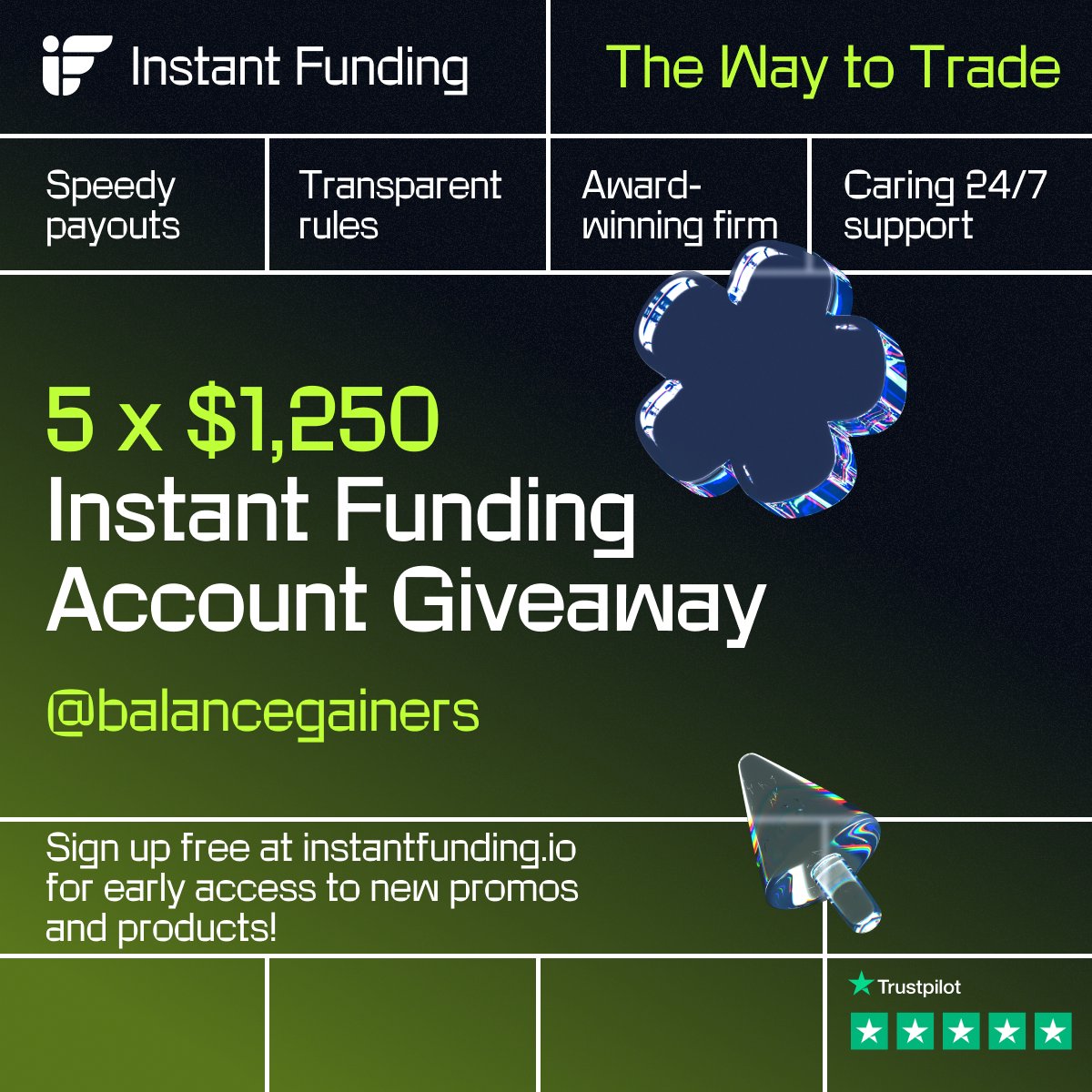 BalanceGainers📈 (@balancegainers) on Twitter photo 5x $1.250 Instant Funding account giveaway with <a href="/InstantFunding_/">Instant Funding</a> !
Make sure to:
⚡ Like and retweet this post
⚡ Follow <a href="/InstantFunding_/">Instant Funding</a> <a href="/balancegainers/">BalanceGainers📈</a> <a href="/LewisM_IF/">Lewis | Instant Funding CEO</a>
Winners 29th!
Follow to be eligible to win!
Join Discord for More! discord.gg/instantfunding
New promo is out!🔥 5x $1.250 Instant Funding account giveaway with <a href="/InstantFunding_/">Instant Funding</a> !
Make sure to:
⚡ Like and retweet this post
⚡ Follow <a href="/InstantFunding_/">Instant Funding</a> <a href="/balancegainers/">BalanceGainers📈</a> <a href="/LewisM_IF/">Lewis | Instant Funding CEO</a>
Winners 29th!
Follow to be eligible to win!
Join Discord for More! discord.gg/instantfunding
New promo is out!🔥
