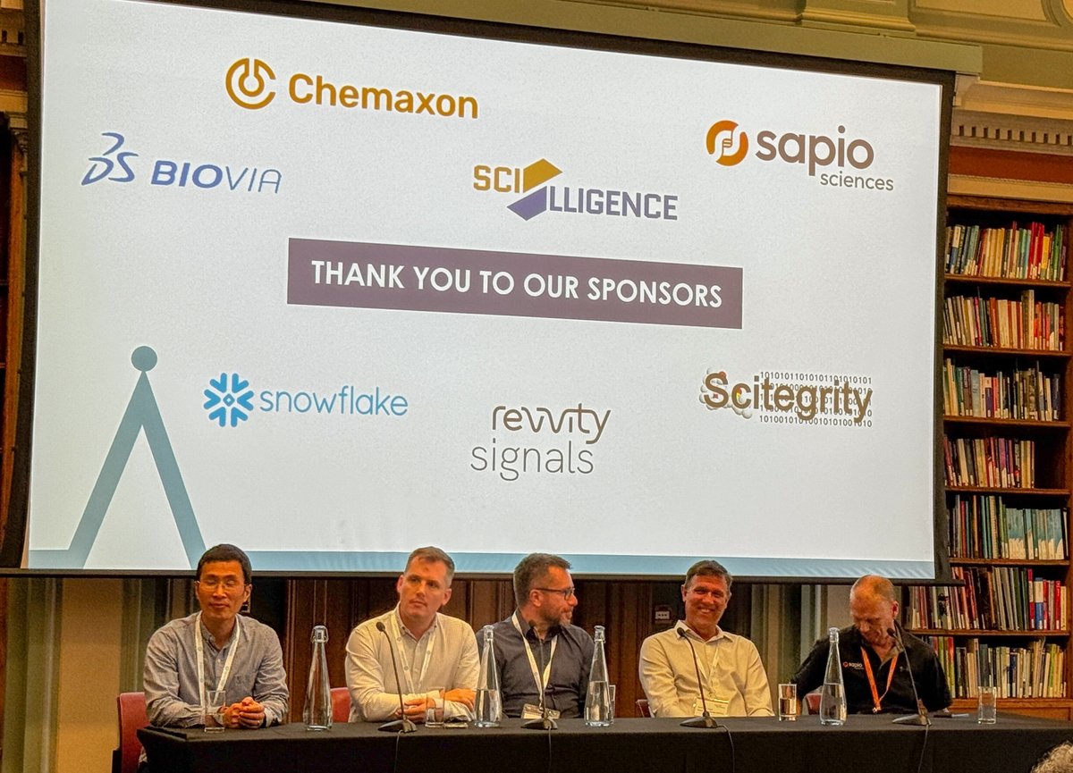 Our own Nicolas Triballeau joined the <a href="/PistoiaAlliance/">The Pistoia Alliance</a> this week for a thoughtful discussion on some of the ongoing challenges in #cheminformatics. Many thanks to the <a href="/RoySocChem/">Royal Society of Chemistry</a> for hosting this insightful session!