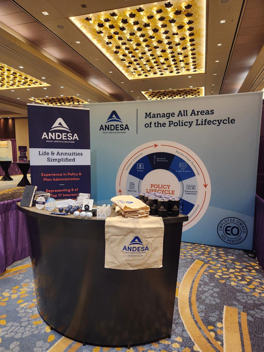 AndesaServices's tweet image. We’re enjoying our time at #Finseca2025! Stop by the Andesa booth to learn how we help simplify ICOLI, PPLI, and Non-Qualified plan support with secure, cloud-based solutions.
And thanks to @Finseca for hosting a fantastic event!
#PolicySupport #NQDC #ICOLI #PPLI #Finseca