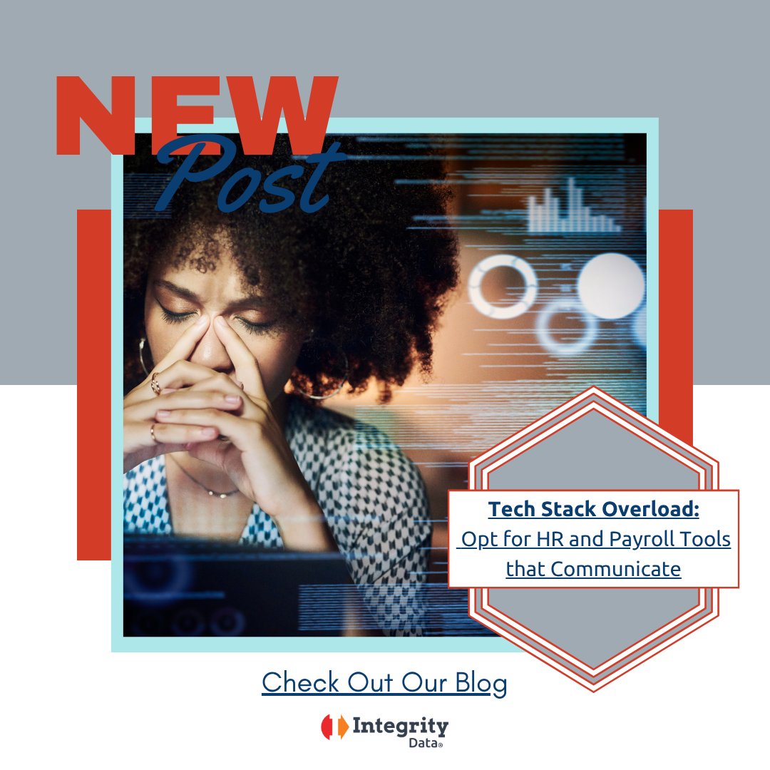 🌟 HR Tech Stack Overload? We've Got the Solution! 🌟
Our latest blog reveals 5 reasons why integrated HR and payroll tools are game-changers. Enhance efficiency, reduce errors, and improve employee experience.
🔗 Read more: [ integrity-data.com/blog/tech-stac…]
#HRTech #HRIS #Efficiency