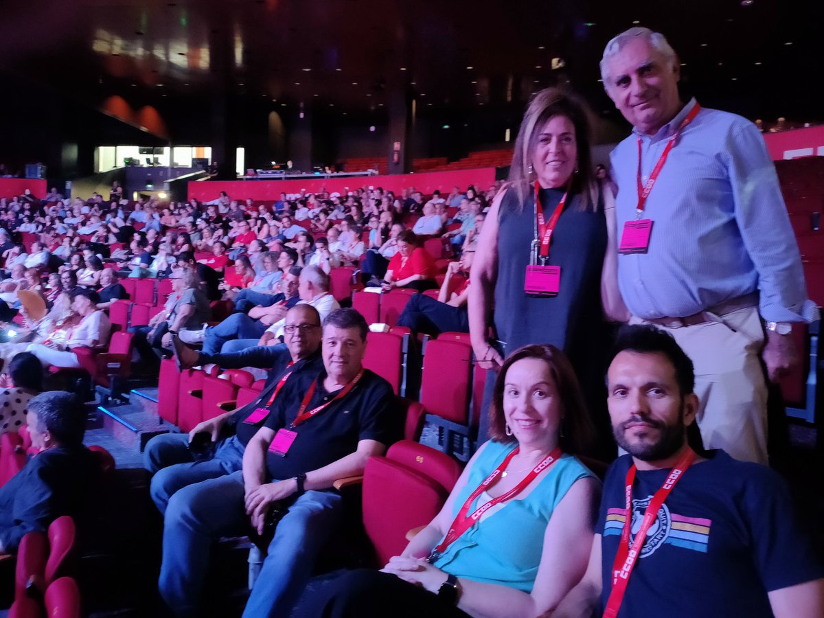 ‼️Nuestro equipo sanitario en el #13CongresoCCOO 

✅ Gracias x vuestra participación y colaboración cuidando de todas nosotras/os