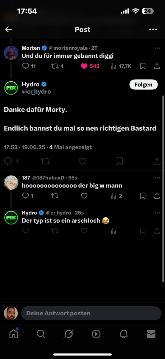 scheint wohl so als wäre jemand ganz schön sauer auf mich😞💔