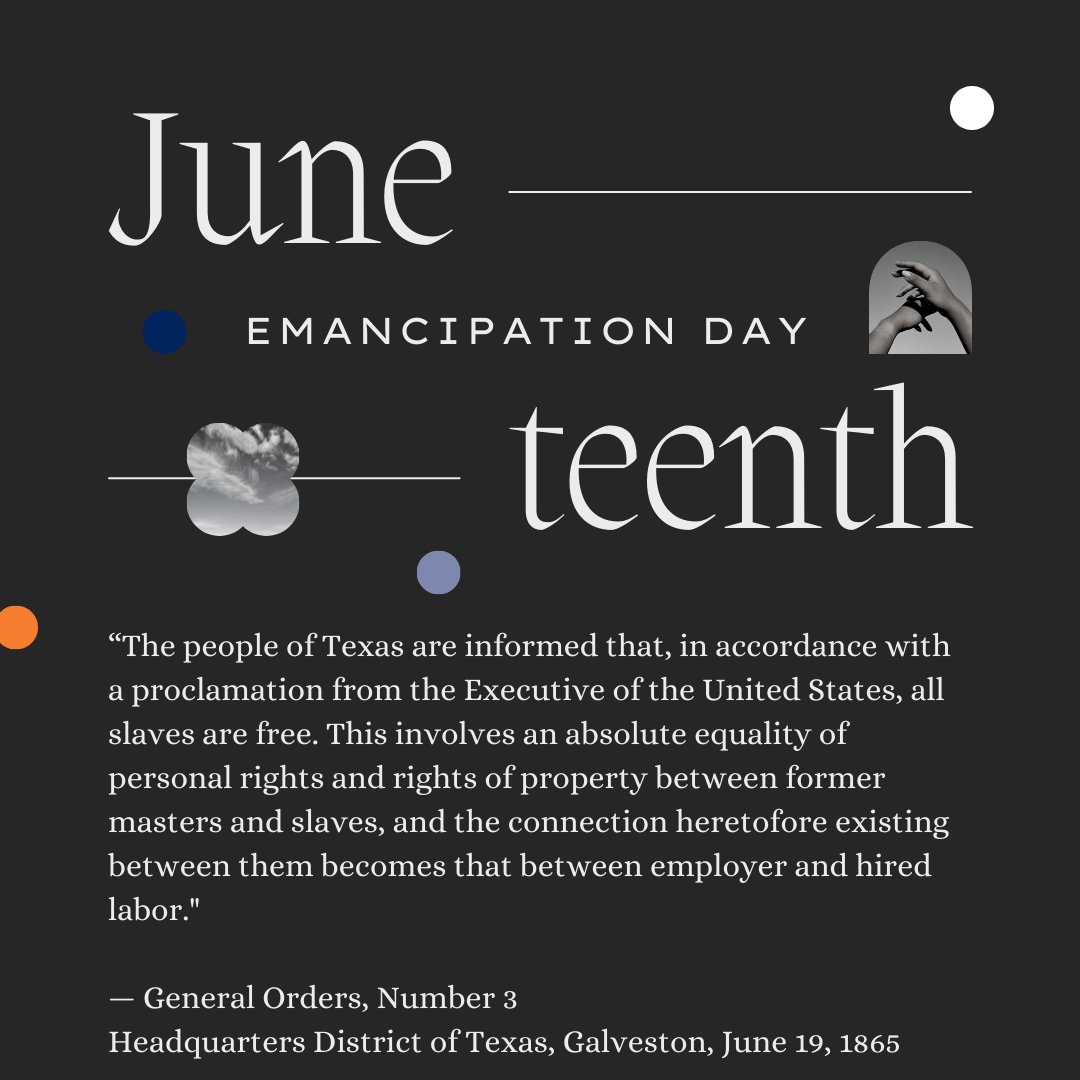 SSUCareer's tweet photo. Juneteenth is a day of remembrance, celebration, and commitment to justice. Today we honor resilience, liberation, and the journey towards true equaity. Freedom is worth the fight. #Juneteenth #FreedomDay #JusticeForAll #BlackHistory #UnityInDiversity https://t.co/biyuZswjvF