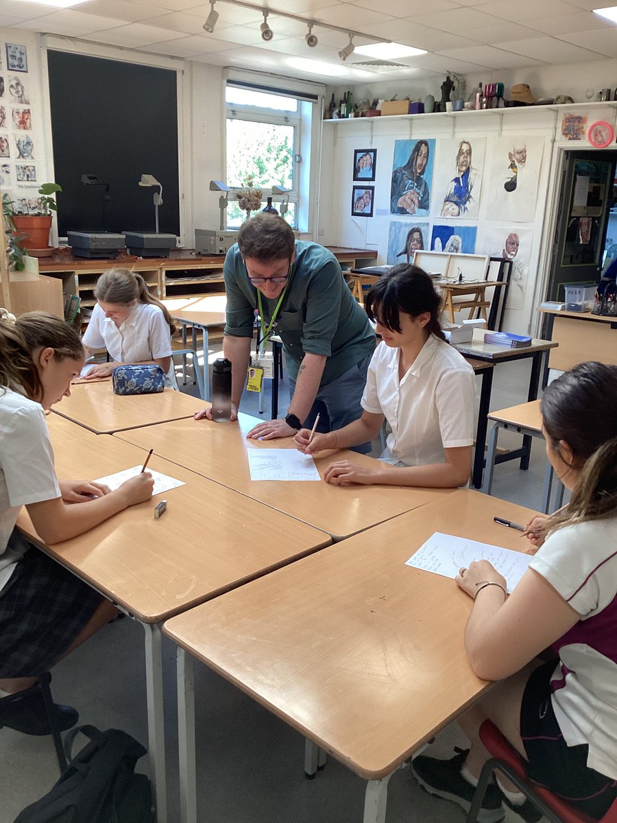 Great to have a Graphic Design workshop run by Gavin Spoors <a href="/NorwichUniArts/">Norwich University of the Arts</a>. Creative thinking and idea development to generate poster designs for a brief #CreativeThinkers #RiskTakers #BGSArts