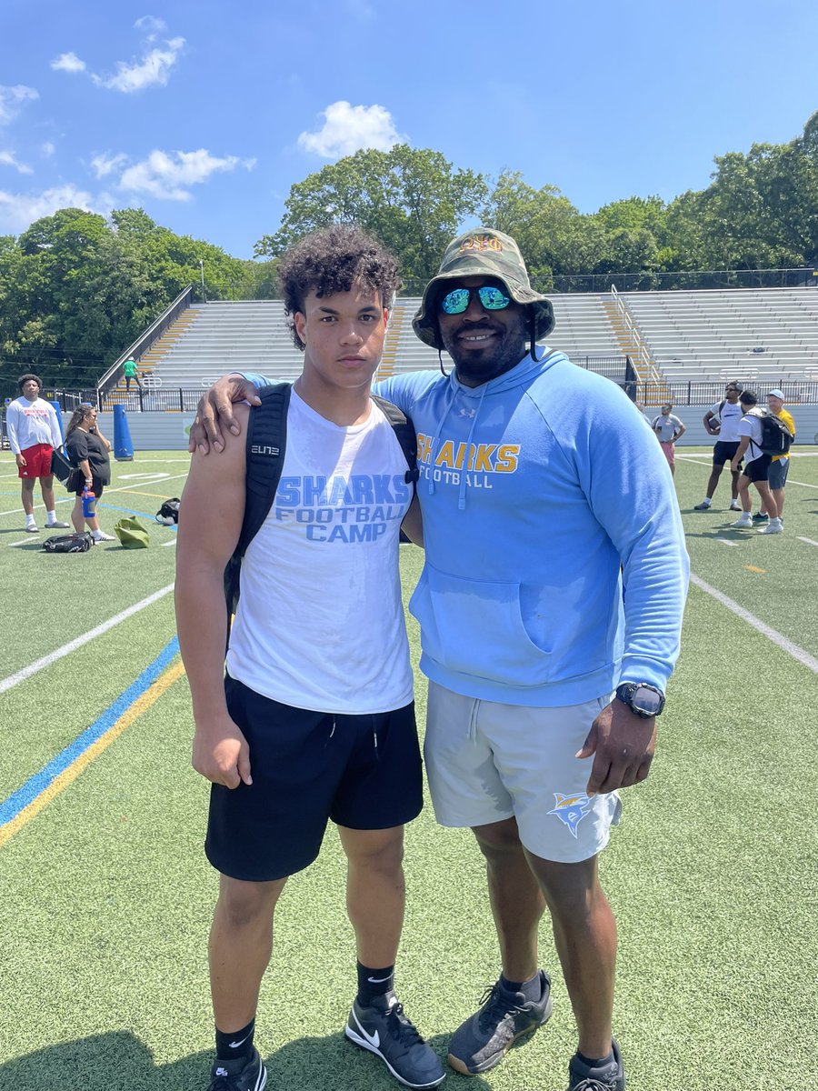 Cristopher Peralta CO’26 (@cristperalta1) on Twitter photo Had an amazing camp at <a href="/LIUSharksFB/">LIU Football</a>. Thank you <a href="/Coach_Hammock/">TyQuan Hammock</a> and the rest of the Coaching staff for the great hospitality. Hope to stay in touch!
<a href="/CoachRoyLIU/">Kahmal Roy</a> <a href="/CoachRCooper/">Ron Cooper</a> <a href="/Coach_Ogbu/">Ollie Ogbu</a> <a href="/_dlmerritt/">Devin Merritt</a> <a href="/CoachVThompson/">Vance Thompson</a> Had an amazing camp at <a href="/LIUSharksFB/">LIU Football</a>. Thank you <a href="/Coach_Hammock/">TyQuan Hammock</a> and the rest of the Coaching staff for the great hospitality. Hope to stay in touch!
<a href="/CoachRoyLIU/">Kahmal Roy</a> <a href="/CoachRCooper/">Ron Cooper</a> <a href="/Coach_Ogbu/">Ollie Ogbu</a> <a href="/_dlmerritt/">Devin Merritt</a> <a href="/CoachVThompson/">Vance Thompson</a>