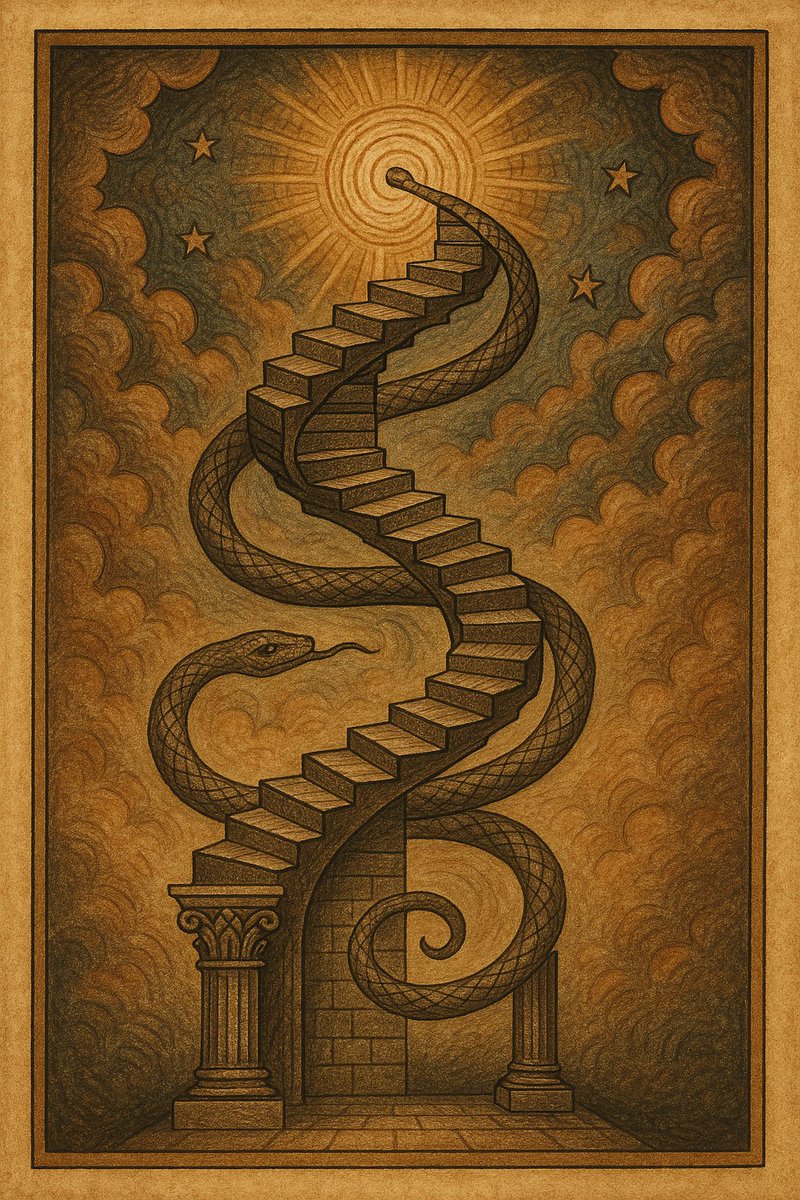 “He who hath ears to hear, let him climb.”

The Winding Staircase in Freemasonry is no mere architectural flourish—it is the veiled glyph of humanity's arduous ascent from ignorance to illumination.

Each step, obscurely numbered and unevenly spaced, mocks the unworthy and