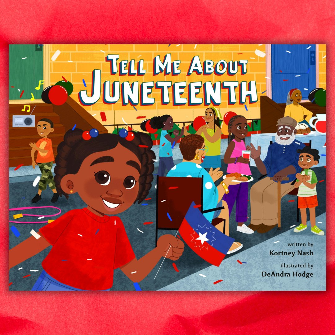 Happy Juneteenth, everyone!! ☀️ Want to teach your kiddos age 4-8 about the holiday's longstanding history and traditions? Look no further than our recently released picture book, TELL ME ABOUT JUNETEENTH! bit.ly/3FhWui6