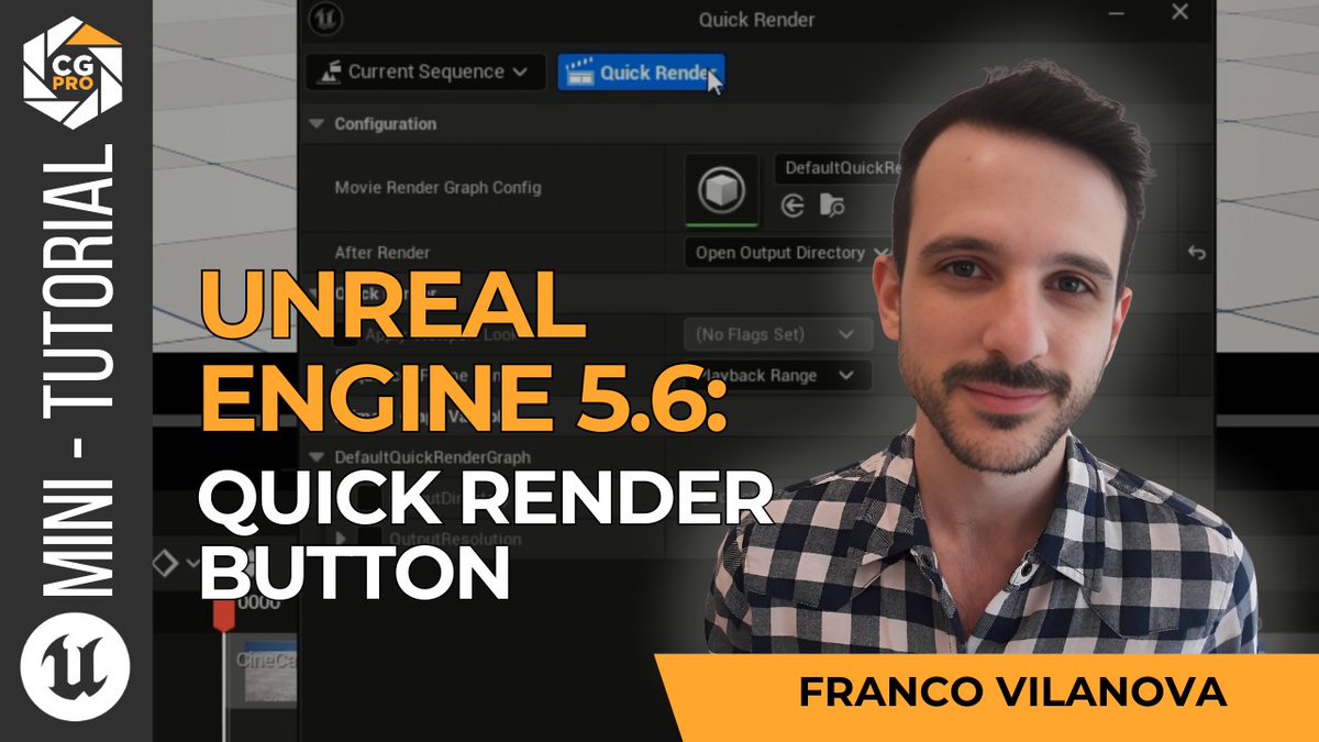 Quick tip on UE 5.6’s new Quick Render button = massive time saver.

hubs.li/Q03sPDp40

#UnrealEngine #UE56 #QuickRender #RenderGraph #VirtualProduction #CGPro