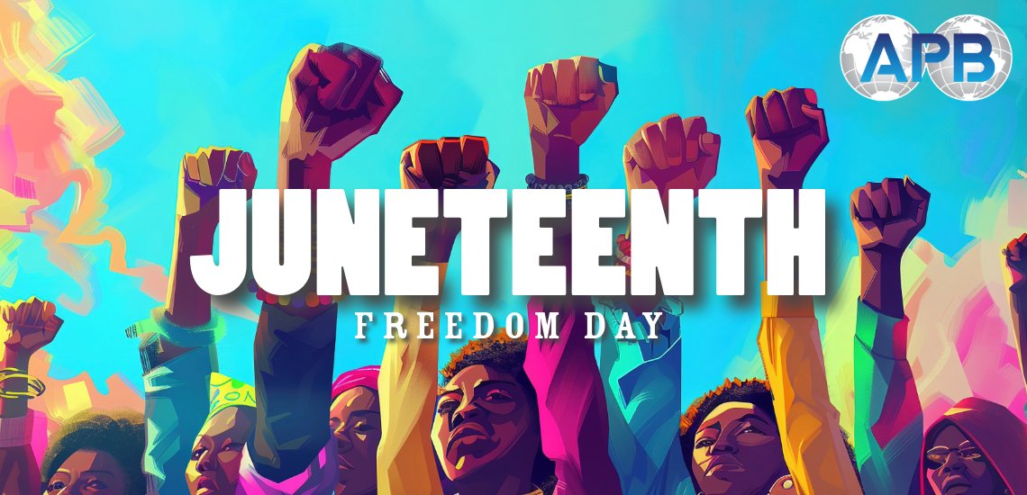 apbspeakers's tweet image. Today, we recognize #Juneteenth—a powerful milestone in American history. Let this be more than a moment of remembrance—let it be a call to action. Each of us has a role in creating a more equitable future: bit.ly/40bcI3K #BlackHistory #EquityAndJustice #AmplifyVoices
