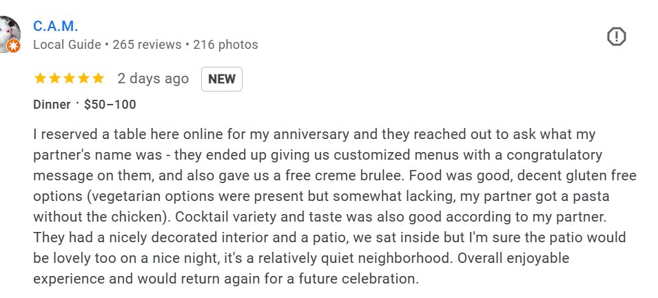 We're so grateful for your continued support and high ratings on Google, Yelp, and beyond. Every kind word, photo, and 5-star review means the world to our team.
Haven’t left a review yet? We’d love to hear from you:
 📍 Google
 📍 Yelp