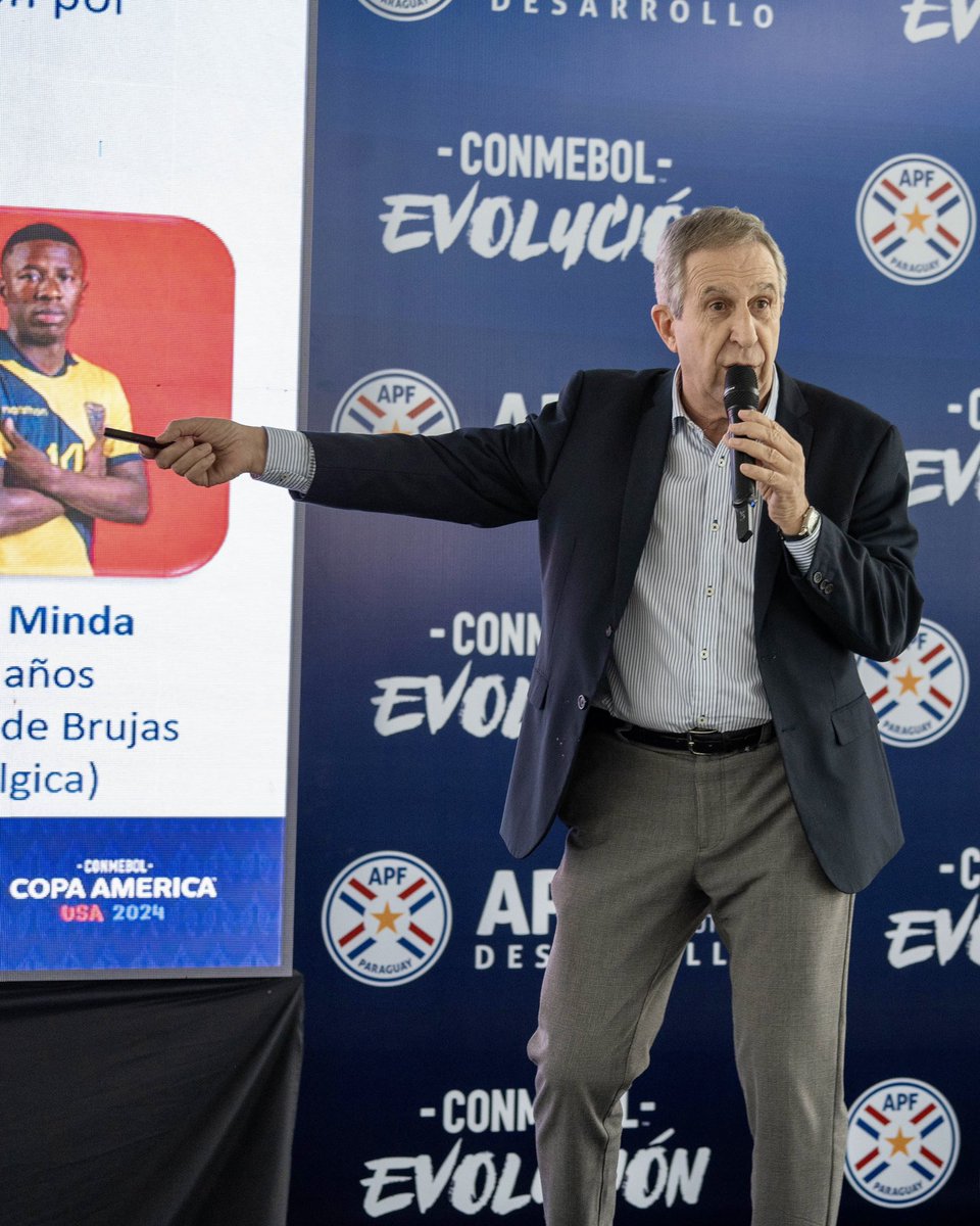 CONMEBOL.com (@conmebol) on Twitter photo <a href="/dtnerypumpido/">Nery Pumpido</a> 🗣️ Gerardo Pelusso: “Hay que aprender a jugar al fútbol, el más creativo siempre gana, pero tambien es importante la disciplina”.
#CreeEnGrande | #EvoluciónEsCONMEBOL <a href="/dtnerypumpido/">Nery Pumpido</a> 🗣️ Gerardo Pelusso: “Hay que aprender a jugar al fútbol, el más creativo siempre gana, pero tambien es importante la disciplina”.
#CreeEnGrande | #EvoluciónEsCONMEBOL
