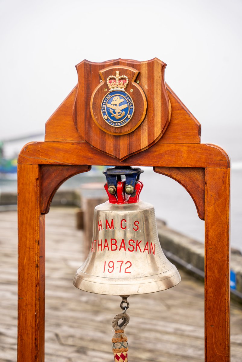 The official launch of Halifax International Fleet Week 2025 was marked today with the Ringing of the HMCS Athabaskan’s 1975 bell. 

Get your complete guide to all things Fleet Week here: downtownhalifax.ca/lowdown/halifa…
