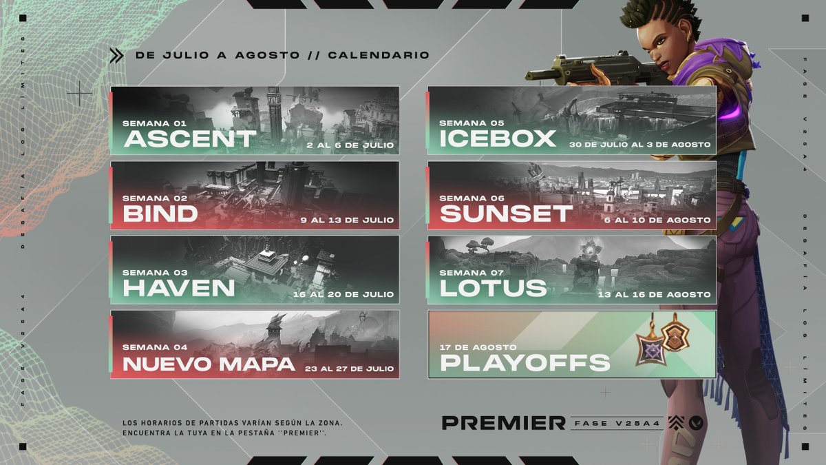 Nueva temporada, nuevo mapa. prepárate para Premier en el Acto 4.