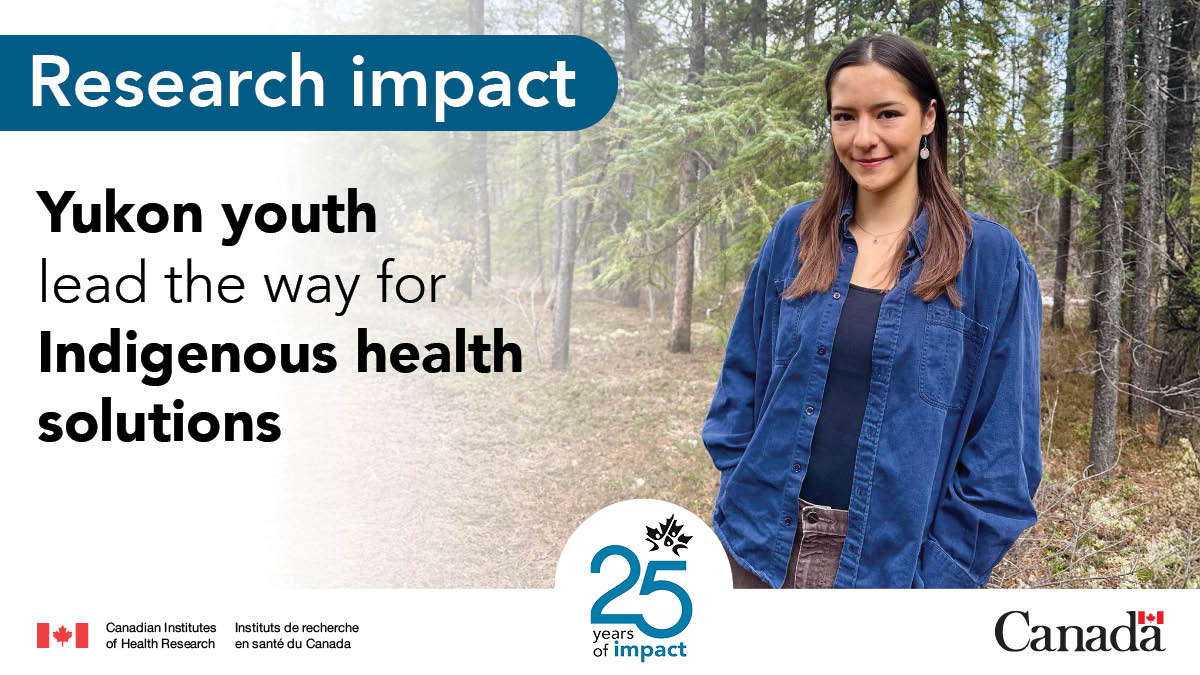Indigenous youth have a passion for positive change. <a href="/YukonSPOR/">YSPOR</a>'s Junior Researcher Program is giving them the chance to gain health research experience and make a difference in their communities: cihr-irsc.gc.ca/e/54367.html?h…