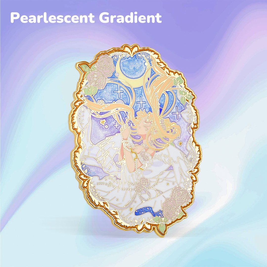 GS_Promo_Inc's tweet image. New process for custom enamel pins—pearlescent gradient✨💖
#gsjj #pin #custompin #manufacturer #artist #smallbusiness