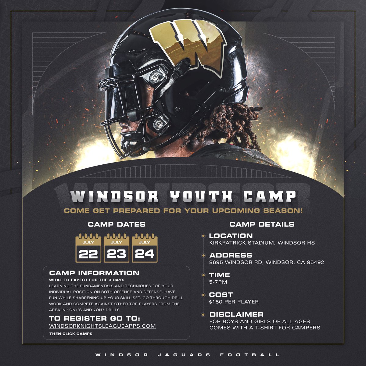 All-Ages Football Camp!!
