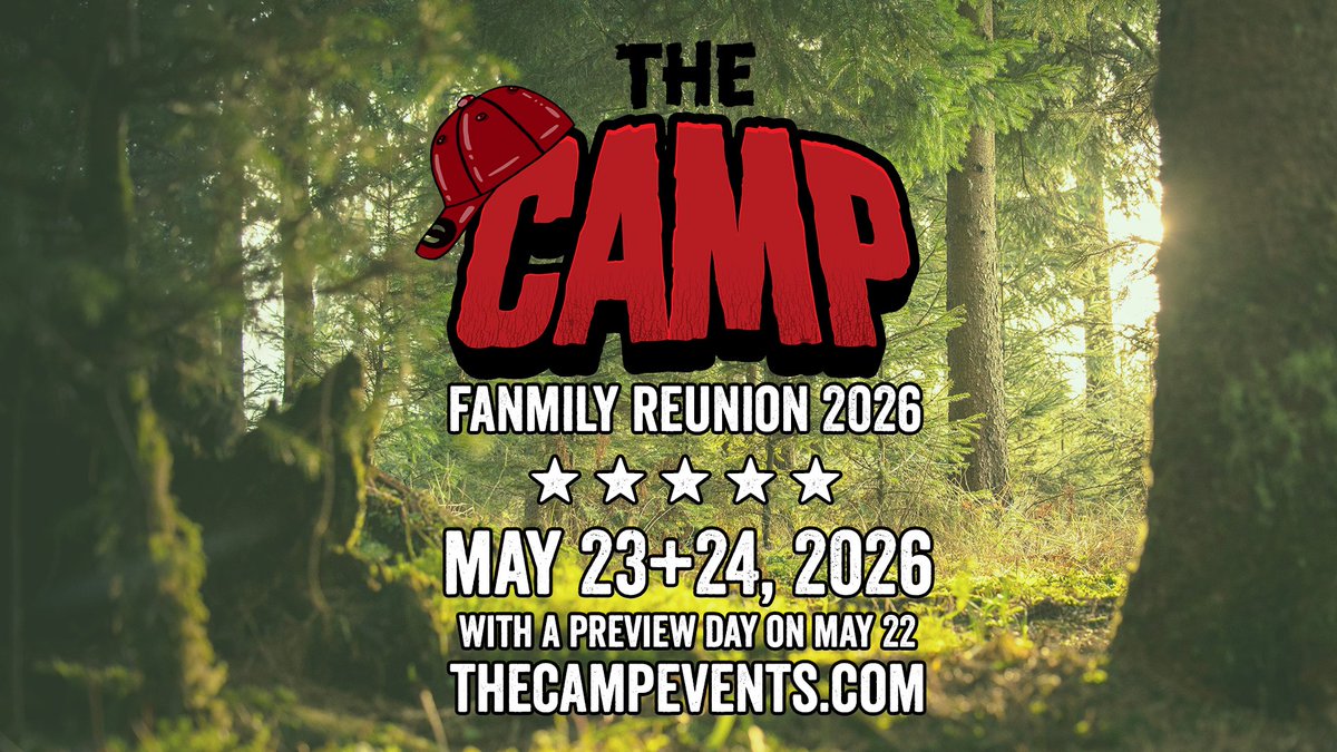 The Camp officially returns to Peachtree City, GA next May!