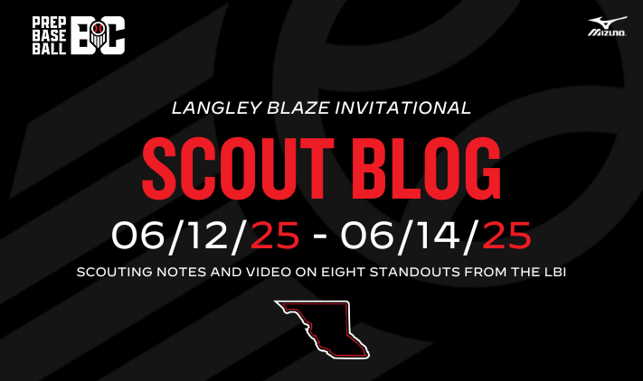 𝐁𝐫𝐢𝐭𝐢𝐬𝐡 𝐂𝐨𝐥𝐮𝐦𝐛𝐢𝐚 𝐒𝐜𝐨𝐮𝐭 𝐁𝐥𝐨𝐠: 𝐋𝐚𝐧𝐠𝐥𝐞𝐲 𝐁𝐥𝐚𝐳𝐞 𝐈𝐧𝐯𝐢𝐭𝐚𝐭𝐢𝐨𝐧𝐚𝐥

Scouting notes and video on eight players from B.C. who stood out to our staff last weekend in Langley.

🔗 loom.ly/hvk8-bU | ✍️ <a href="/JaxsonBaseball/">𝐉𝐚𝐱𝐬𝐨𝐧 𝐒𝐦𝐢𝐭𝐡 𝐏𝐞𝐭𝐞𝐫𝐬𝐨𝐧</a>