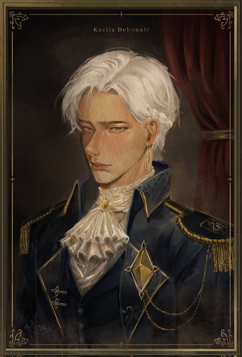Portrait of Prince Kaelix Debonair 🖼🖌
#kaepix