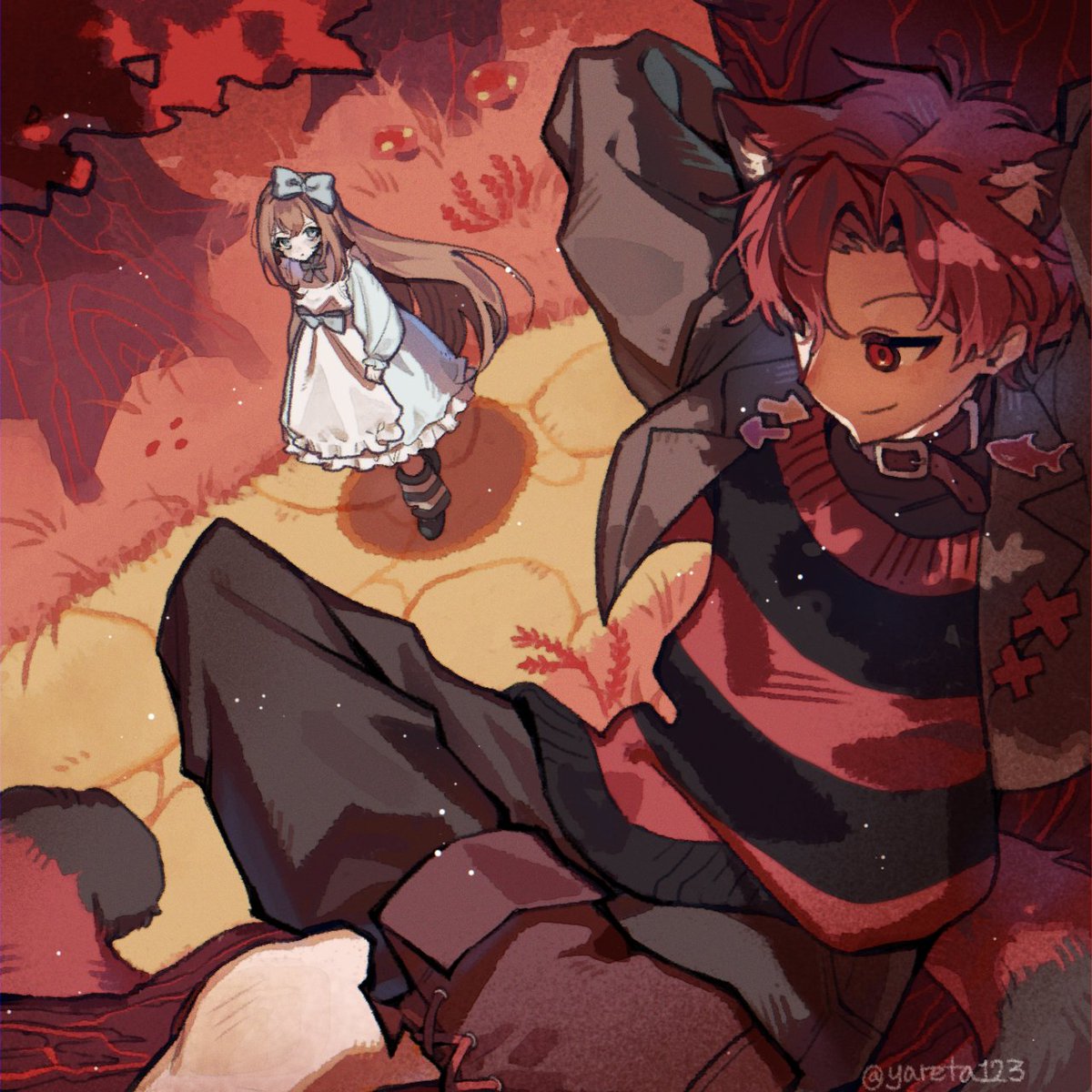 탐넘이지만 캐디가 너무예뻐서
안 그릴 수가 없었습니다...🥹🥹