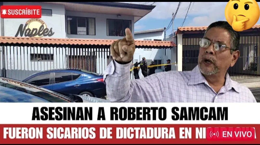 m12j3r4's tweet photo. #samcan asesinado?
Nadie tendría dudas que fue el #sandinismo servil con sicarios muertos de hambre. https://t.co/EhTI28fo3g