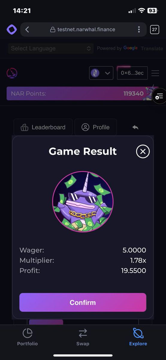 Just because we feel like it 😌
To celebrate <a href="/Narwhal_Finance/">Narwhal Finance ♓</a> crossing 20k+ followers, me &amp; <a href="/Owen_jpegs/">owen🔥🌚🧡</a> are giving away 50 MON to 5 lucky narwhies 🫶🏾

Use it to play on the Narwhal Carnival whether you’re into wild flips or safe plays, MON’s on us this time 💅🏻

Dear narwhies, all