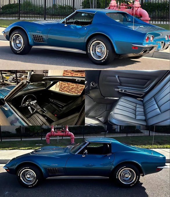 AnneHeilig01's tweet photo. 🔥 1972 Chevrolet Corvette — sleek, bold, unforgettable. 

Anyone like her? 😍👇🇺🇸

#ChevyCorvette #MuscleCarMagic #ClassicBeauty #USA #Texas https://t.co/qVtcQRGq2s