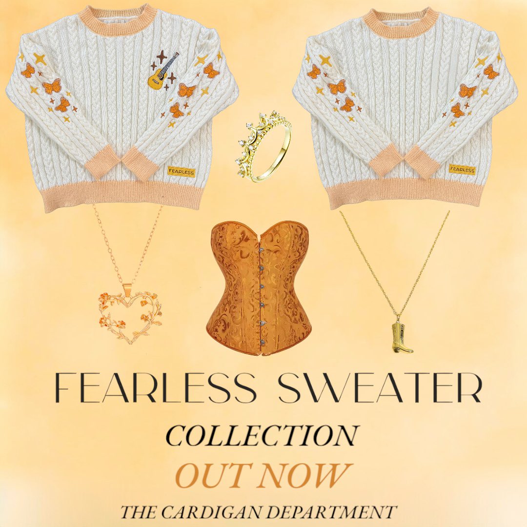The Fearless Sweater Collection is now yours 💛🫶🏻
thecardigandepartment.com