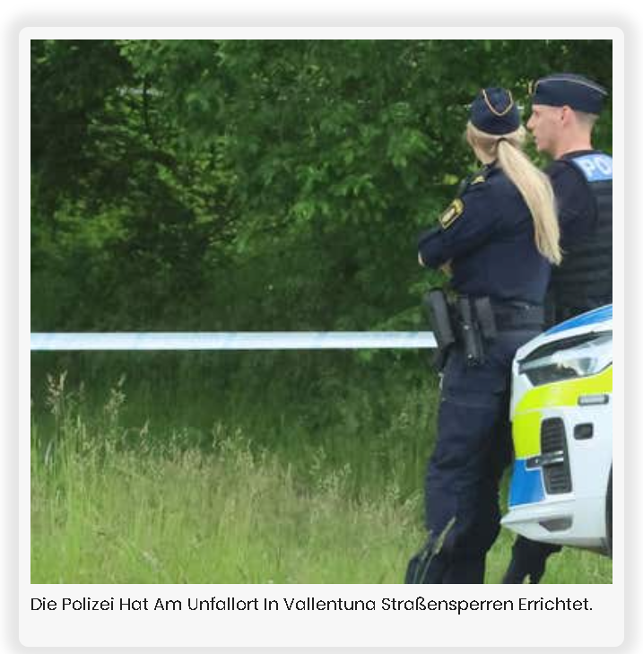 Brutale Tat in Schweden:
#Vallentuna – Ein junges Mädchen stürzt mit ihrem E-Roller in einem Waldstück. Sie bittet zwei EinMänner® um Hilfe. Doch anstatt ihr beizustehen, vergewaltigen beide das verletzte Opfer.
POLIZEI WILL SICH NICHT WEITER ÄUßERN!😉
swedenreview.com/girl-raped/