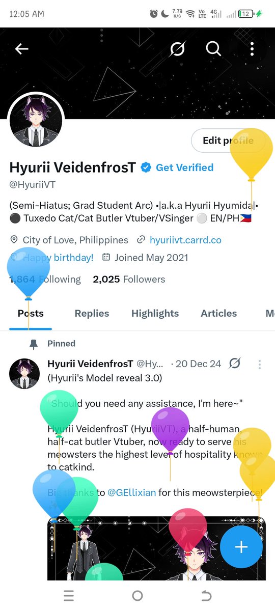 Yay, balloon desuwa~ 🎈 🎈 

Another milestone reached, I hope I could make something awesome on this new age of mine ✨