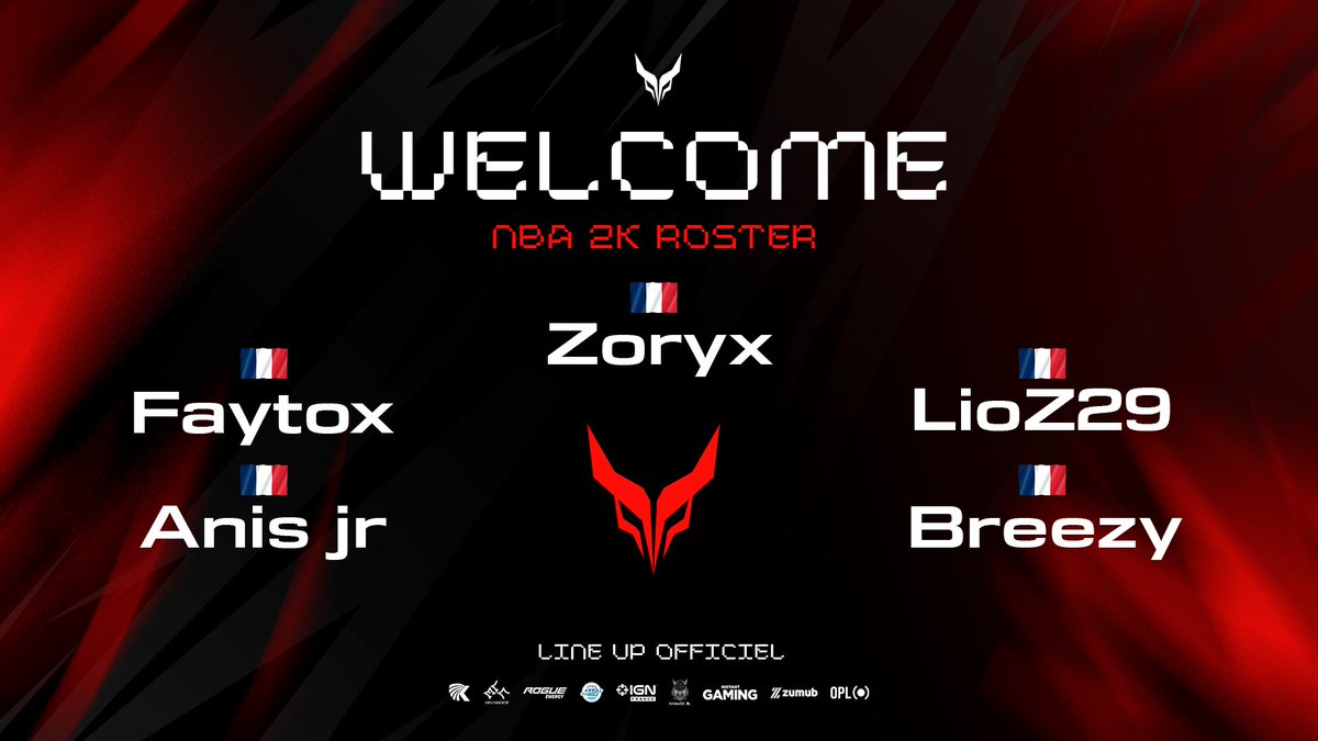 📢|𝘼𝙣𝙣𝙤𝙣𝙘𝙚

Nous sommes ravis de vous présenter la nouvelle équipe officielle 𝕯𝖊𝖛𝖎𝖑 𝕰𝖘𝖕𝖔𝖗𝖙 dans notre section NBA 2K.

Voici les joueurs :👇
<a href="/Zoryx2K/">Zoryx</a> 
<a href="/FaytoxB/">Faytox</a> 
<a href="/Luis_zep29/">LioZ29</a> 
<a href="/Anis_jr91/">Anis_ jr_ ⁶₆⁷</a> 
<a href="/Breezy__8/">Breezy</a> 

Coach : <a href="/LeZxbre/">LeZxbre</a> 

Bienvenue à tous 🎉

🟥⬜️⬛️
#FORZADEVIL