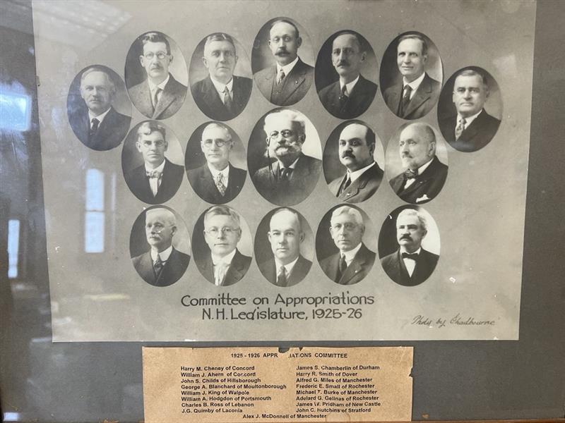 NHHouseofReps's tweet image. NH House History!
This photo depicts the Committee on Appropriations from 1925-1926. These representatives would have been working out the state budget (as our House Finance Committee is today!) 100 years ago!