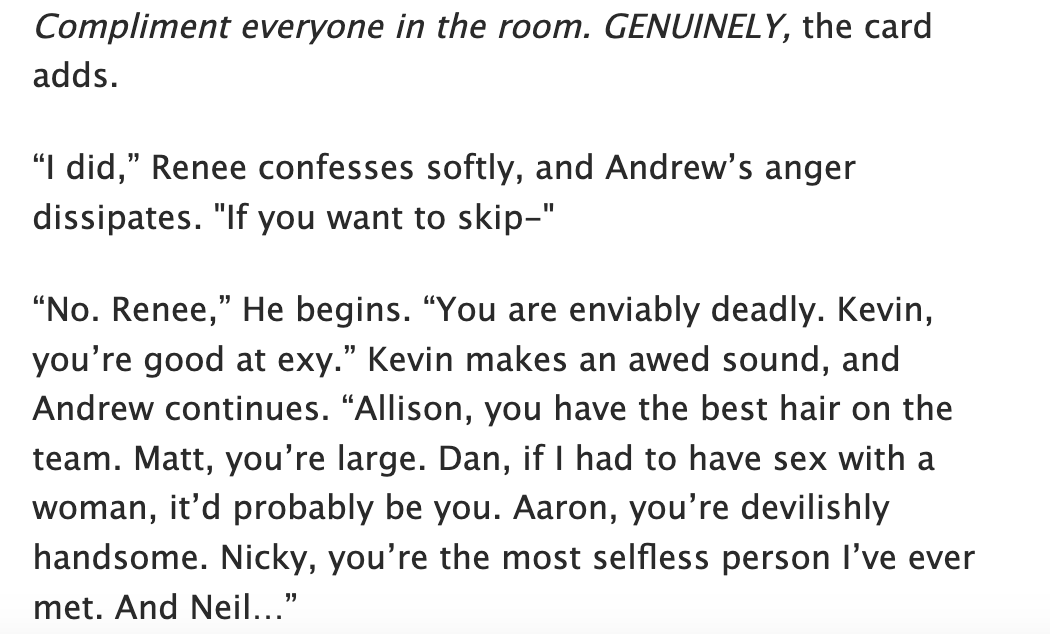 drinkurrosemilk's tweet image. andrew calling aaron devilishly handsome got me ctfu