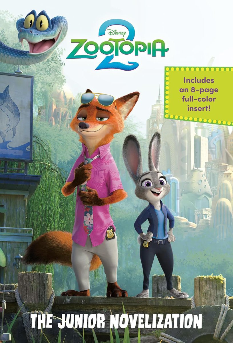 New 'Zootopia 2' Novelization book cover has been revealed!

In Theaters November 26.