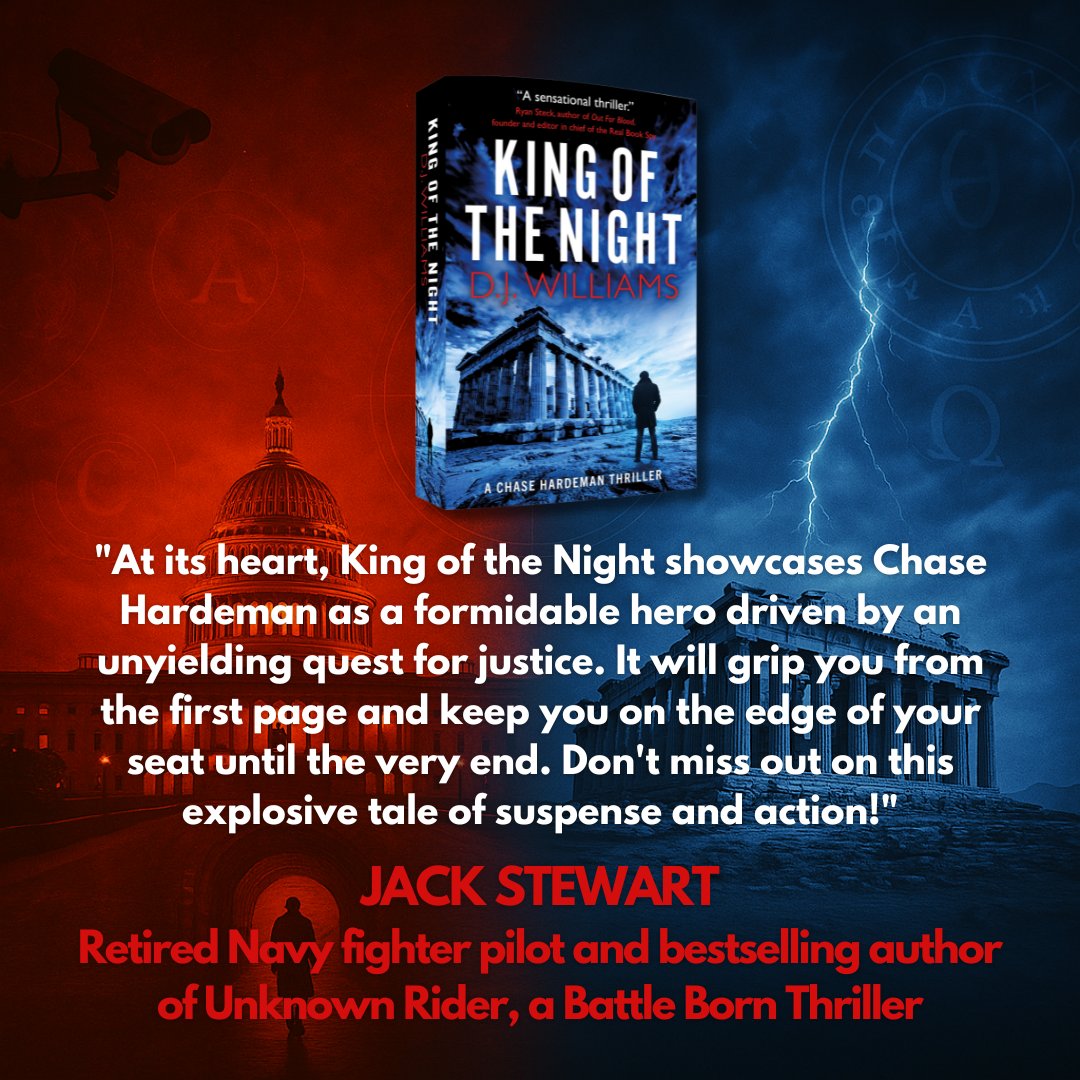 djwilliamsbooks's tweet photo. Power. Lies. Assassins.
In a world where trust is deadly, the truth could start a war.
🔥 KING OF THE NIGHT
A global espionage thriller that doesn’t let go.
Order now at https://t.co/EIxSpyp15S
#KingOfTheNight #Thriller #EspionageFiction #PageTurner #DJWilliamsBooks #SpyNovel https://t.co/g8w7Dn3wfO