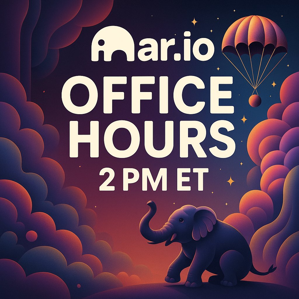 Tuesdays and Thursdays are for Office Hours! 🗣️

Stop in the Discord to chat about anything related to the First Permanent Cloud Network 🐘

Join 👉 discord.gg/AQR7uYH3