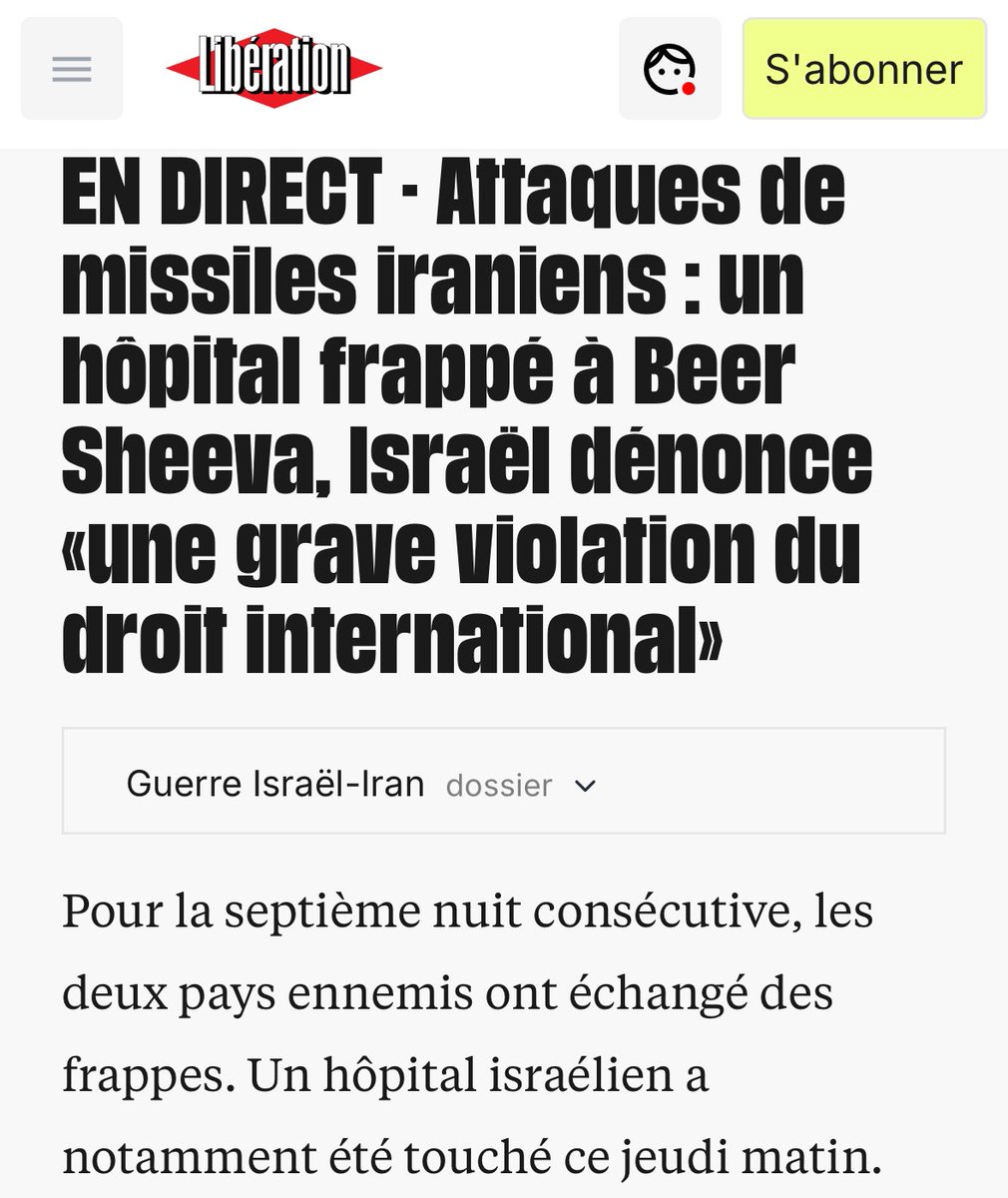 Le culot sans limites
(Israël a détruit tous les hôpitaux de Gaza et d'autres au Liban et en Syrie)