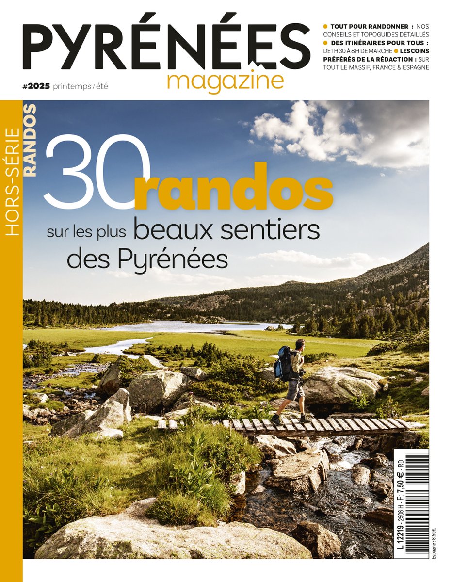 #Publication

Souvenir d’un bivouac au pied du Carlit en Une du #PyreneesMagazine HS Rando, actuellement en kiosque !
-
#Montagne #Pyrenees #Randonnee
📸 Jc Milhet / #HansLucas