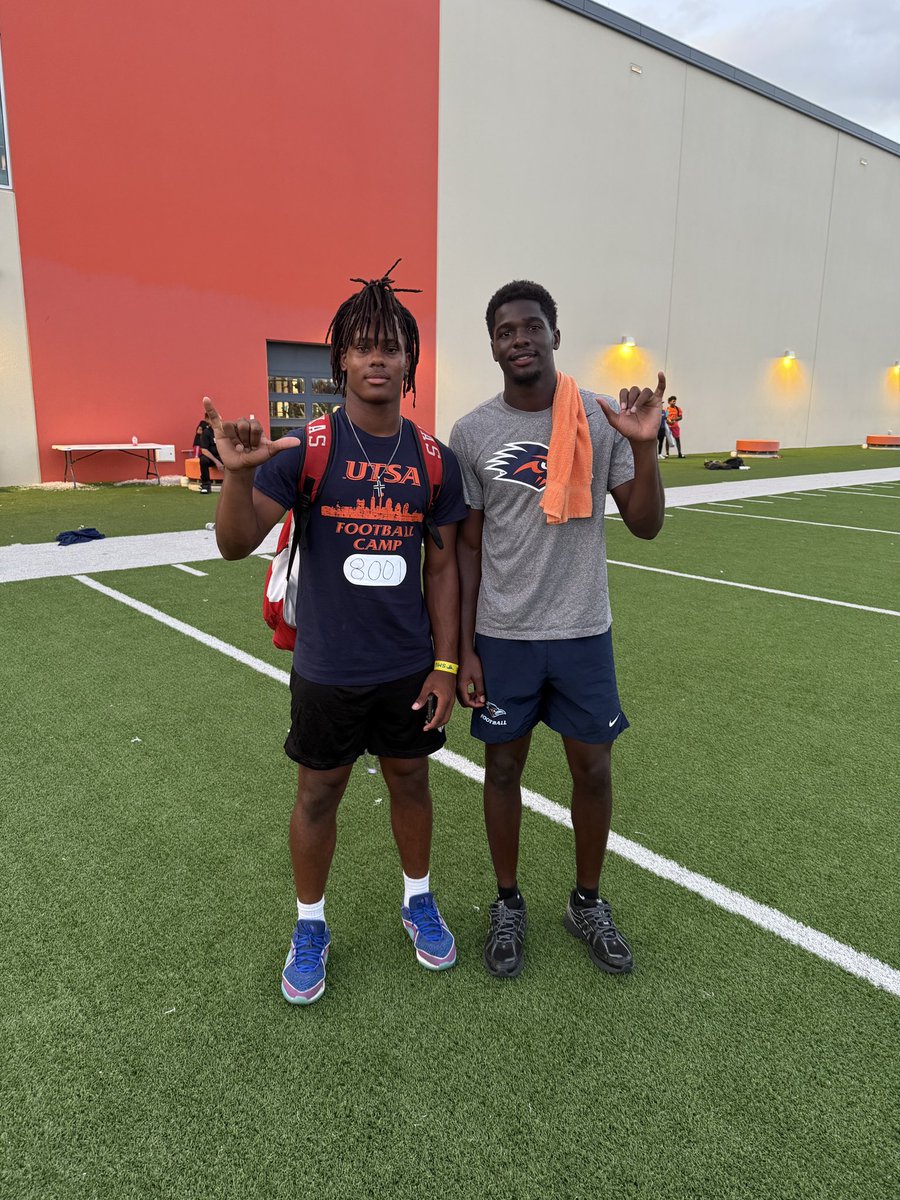 Zarien Adolphe (@zay_adolphe28) on Twitter photo I had a great time at <a href="/UTSAFTBL/">UTSA Football 🏈</a> camp. Thank you <a href="/Coach_DrP/">Pavit Patel</a> for showing me around the facility can’t wait to be back! <a href="/CoachTimYoder/">Tim Yoder</a>
<a href="/CoachMoebes/">Todd Moebes</a> <a href="/CoachBerry16/">JT Berry 🏴☠️</a> <a href="/_aj8wilson/">Aj wilson</a> I had a great time at <a href="/UTSAFTBL/">UTSA Football 🏈</a> camp. Thank you <a href="/Coach_DrP/">Pavit Patel</a> for showing me around the facility can’t wait to be back! <a href="/CoachTimYoder/">Tim Yoder</a>
<a href="/CoachMoebes/">Todd Moebes</a> <a href="/CoachBerry16/">JT Berry 🏴☠️</a> <a href="/_aj8wilson/">Aj wilson</a>
