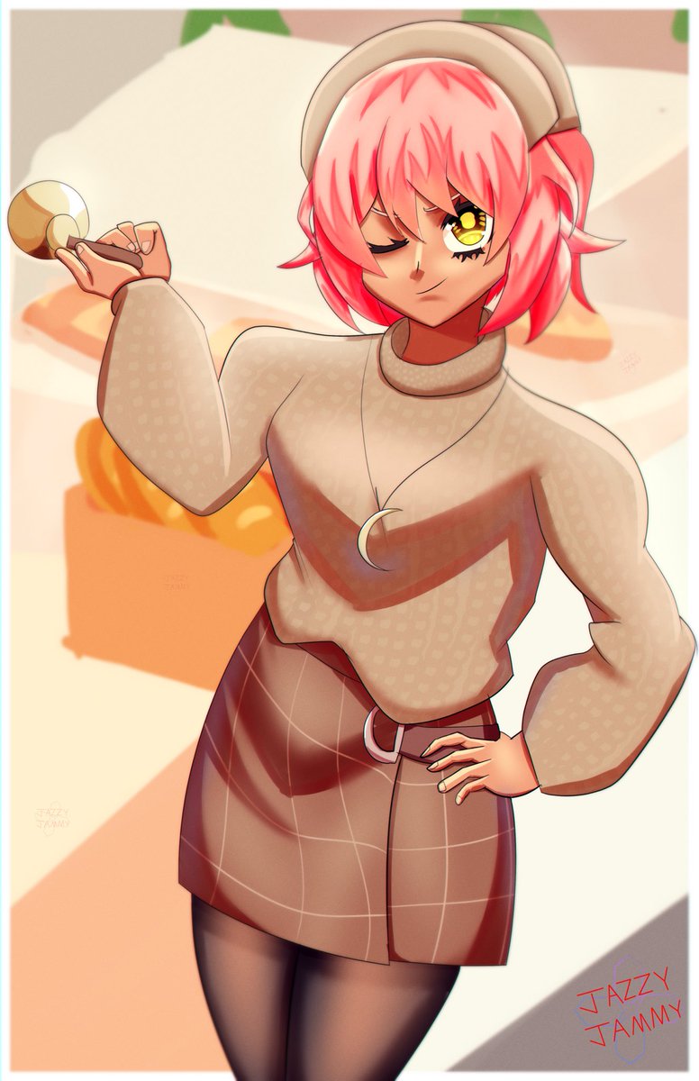 Jazzyjammyy's tweet image. ⚪️[ART]⚪️
UP UP UP PEOPLE, COME GET THAT BREAD!

Art of Narunini!
#nARTunini