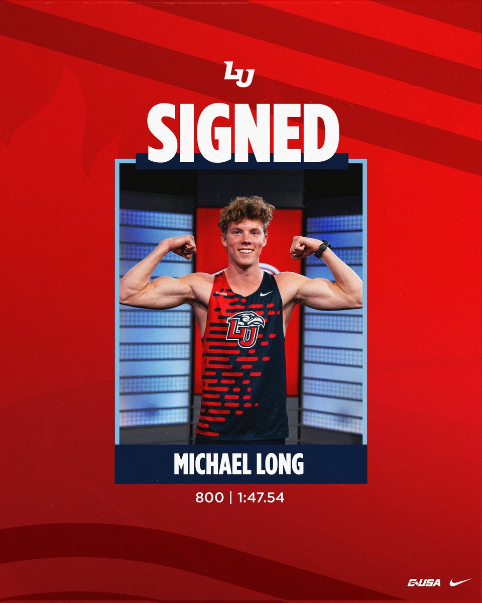 The reigning USATF U20 800 champion and 2-time defending NAIA 800 champ is now a Flame.

Welcome to the family, Michael Long! #HonorHim