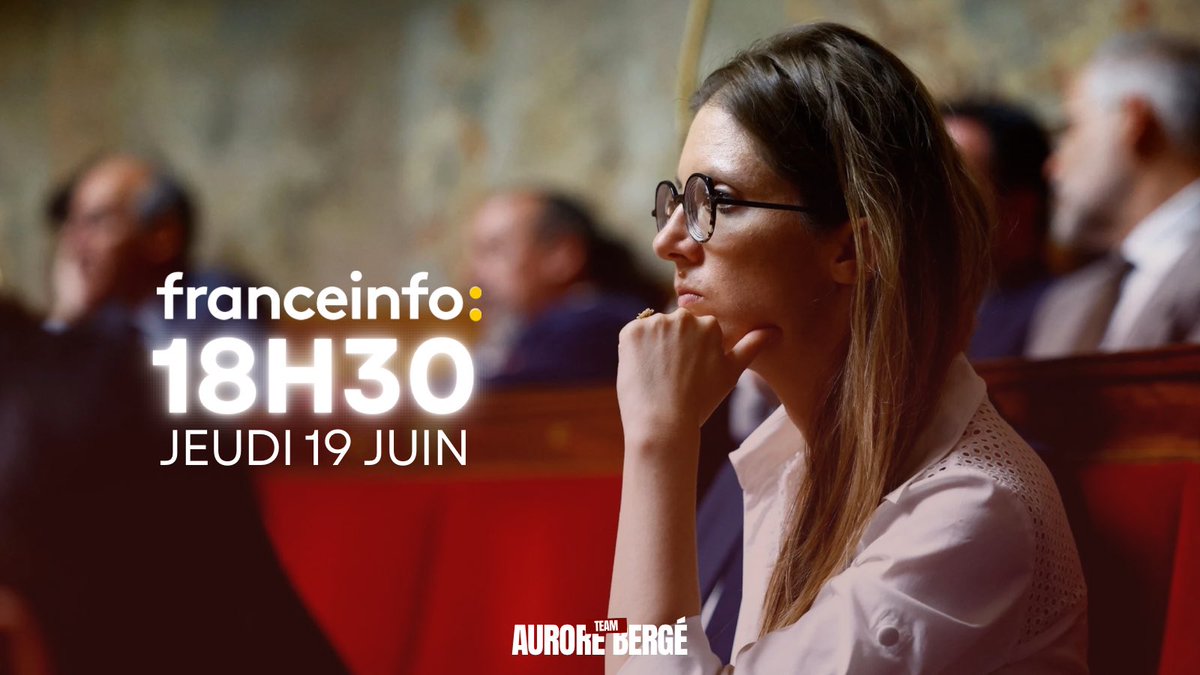 Team Aurore (@teamaurore_) on Twitter photo 📍📺 <a href="/auroreberge/">Aurore Bergé</a> sera en direct dans quelques minutes sur <a href="/franceinfo/">franceinfo</a> , ne manquez pas ça ! 📍📺 <a href="/auroreberge/">Aurore Bergé</a> sera en direct dans quelques minutes sur <a href="/franceinfo/">franceinfo</a> , ne manquez pas ça !
